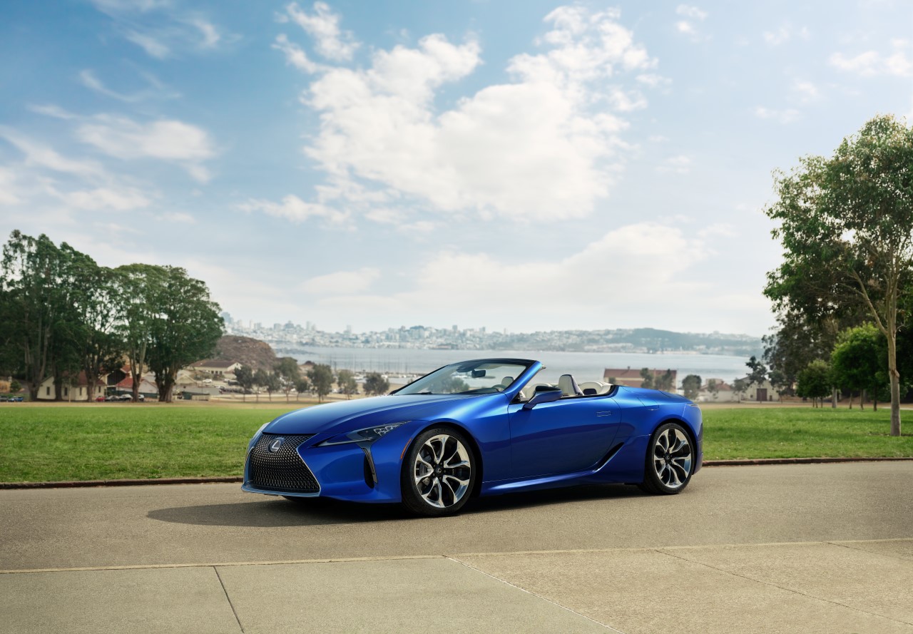 Lexus LC Convertible – harmónia protikladov