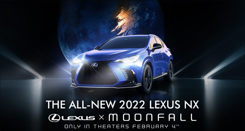 LEXUS VYSTUPUJE V NOVOM SCI-FI FILME MOONFALL