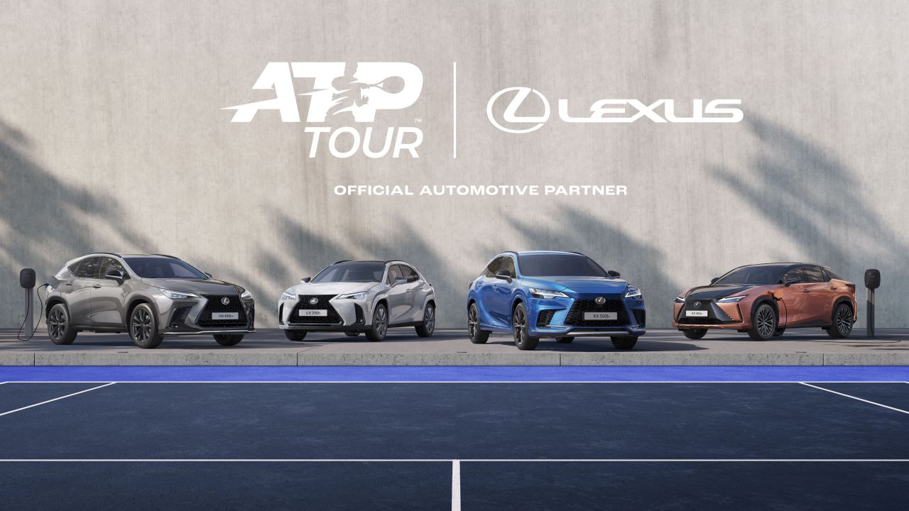 Rangos teniszsorozat, az ATP Tour logisztikai partnere és platina fokozatú támogatója lett a Lexus