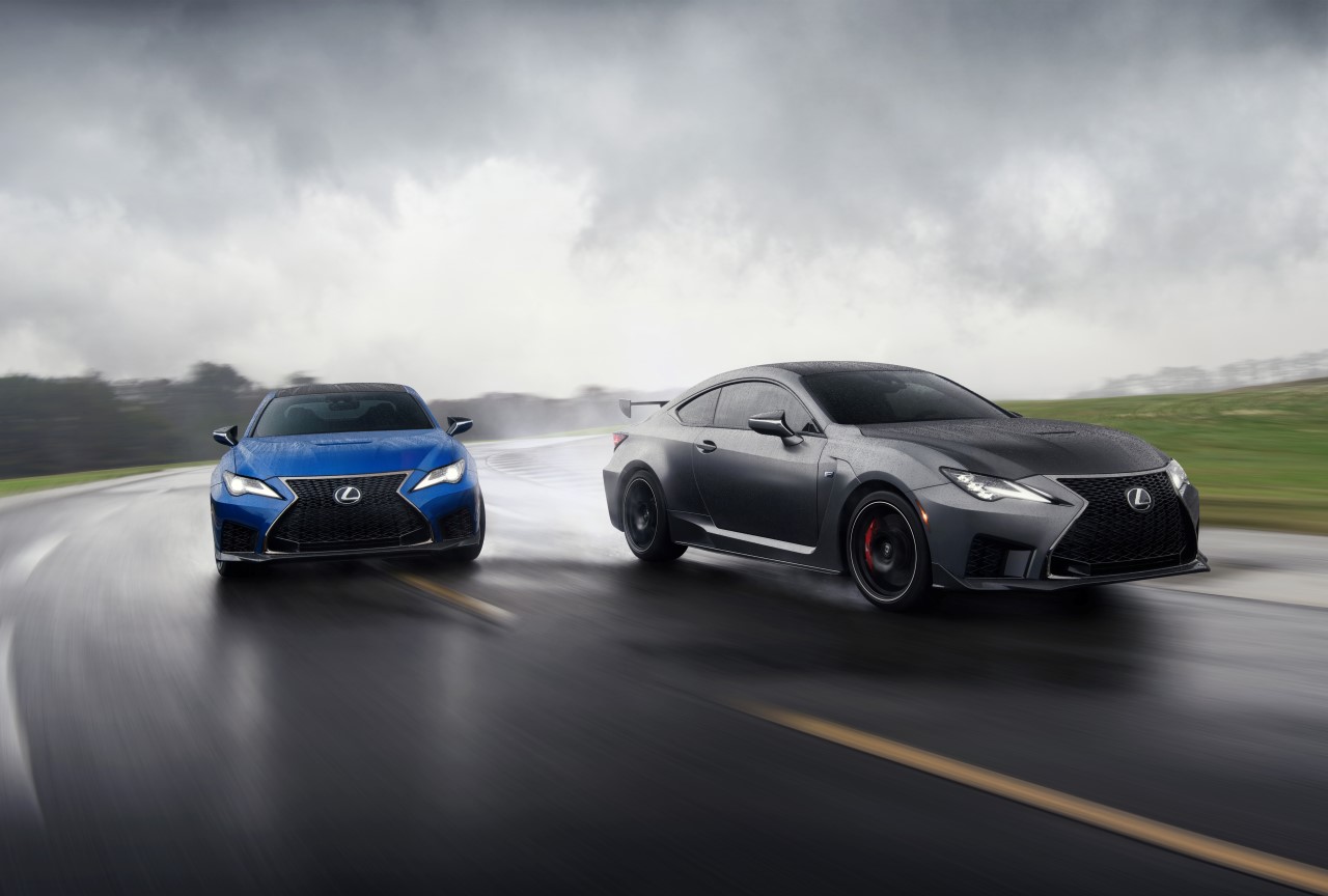 Lexus RC F a RC F Track Edition modelového roku 2020 sa predstavia v Detroite