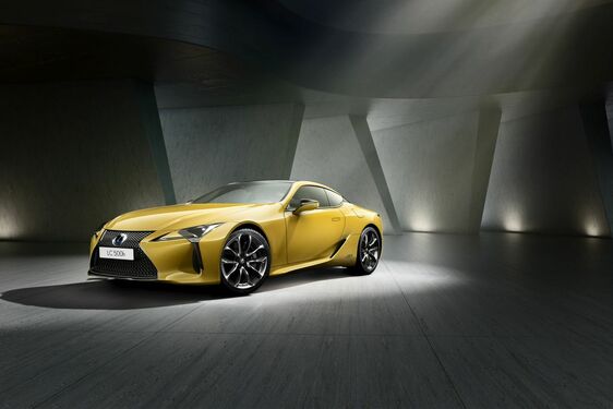 Lexus LC Yellow Edition