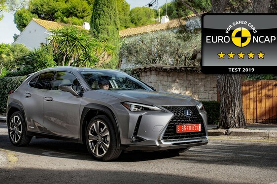 LEXUS UX ZÍSKAL MAXIMÁLNE HODNOTENIE V BEZPEČNOSTNÝCH TESTOCH EURO NCAP 